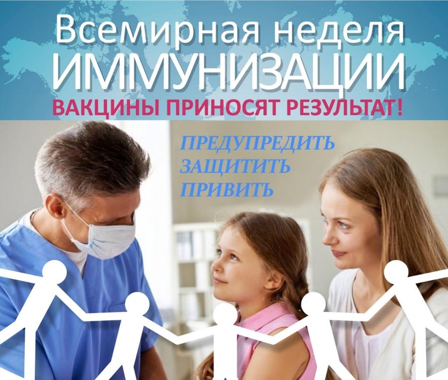 Всемирная неделя иммунизации в странах Европейского региона ВОЗ